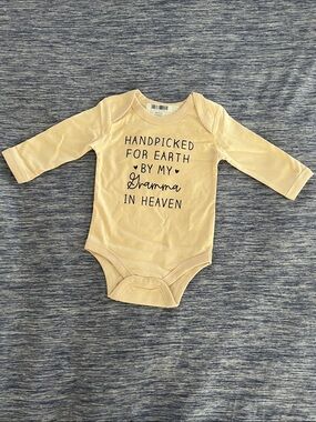 Caden Lane Long Sleeve Baby Onesie